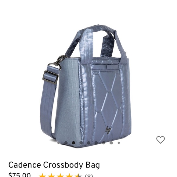 Lug Cadence, Metallic Blue Moon, NWT - Picture 5 of 8